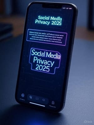 Social Media Privacy 2025 ad transparency example