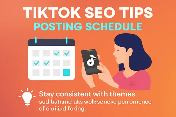 TikTok SEO Tips Posting Schedule