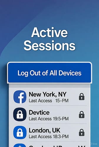 facebook active sessions security check