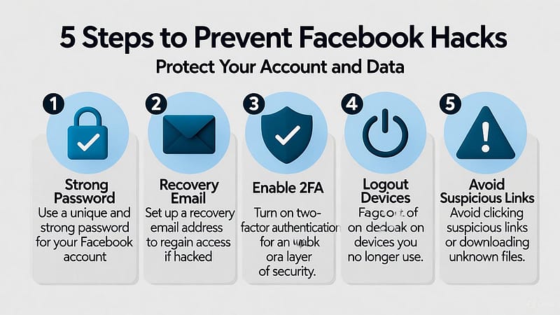 prevent facebook account from getting hacked
