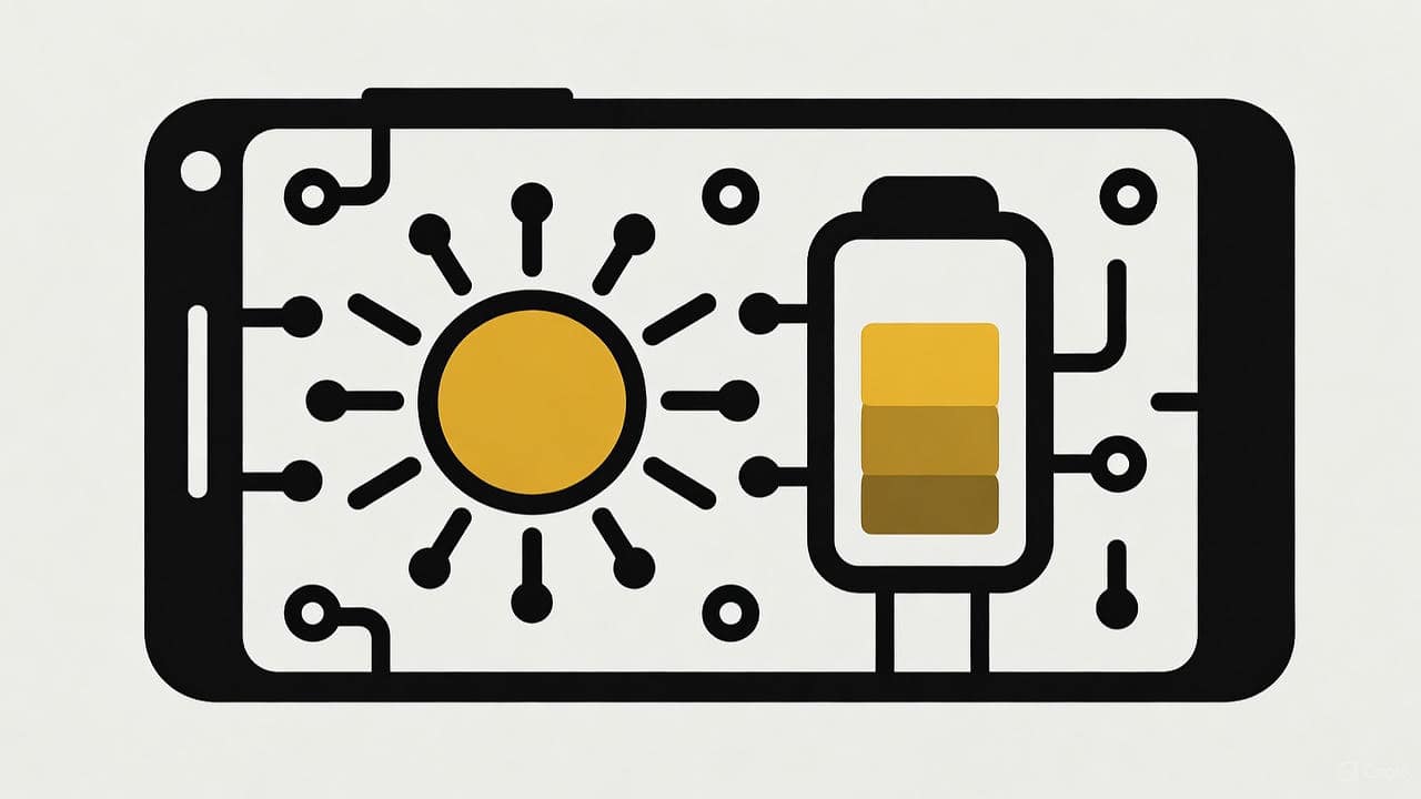Android 15 adaptive brightness AI feature