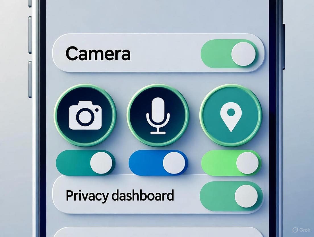 Android 15 enhanced privacy dashboard