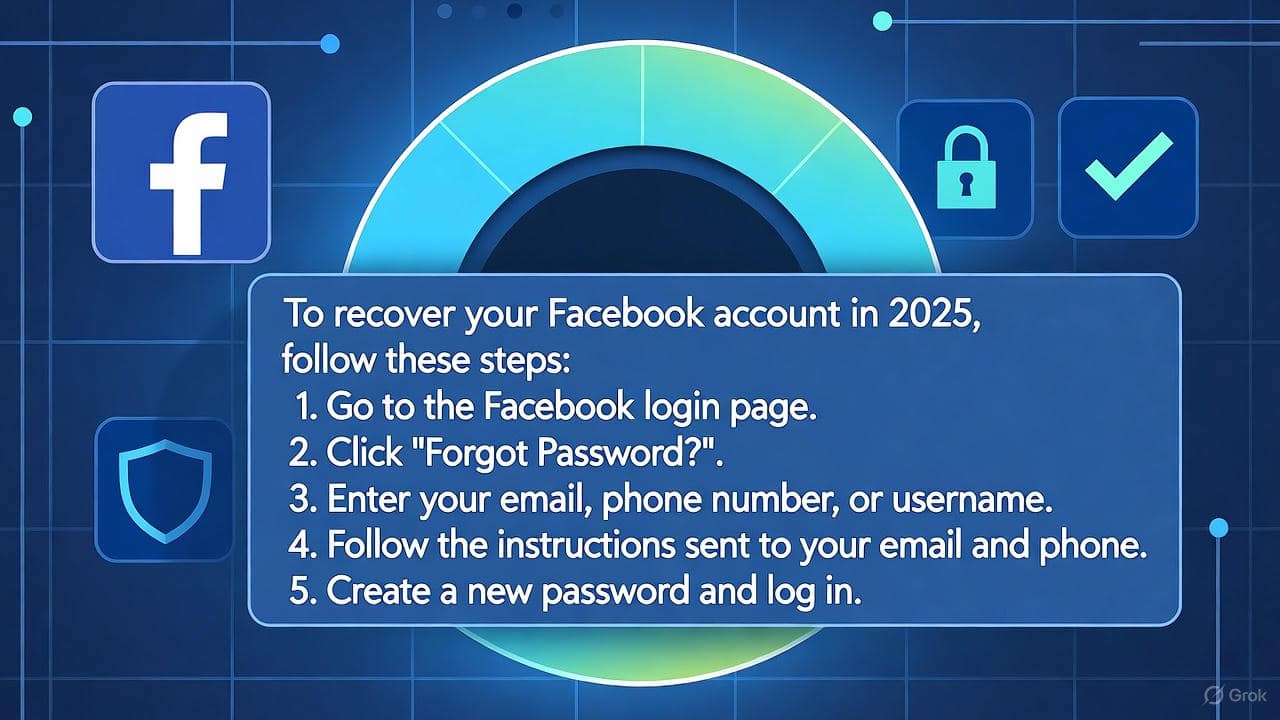 facebook account recovery faq 2025