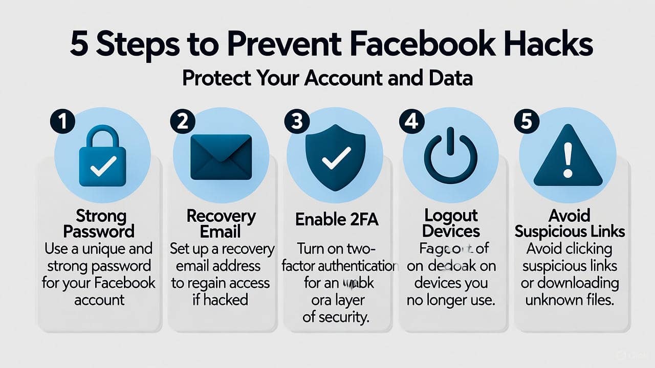 prevent facebook account from getting hacked