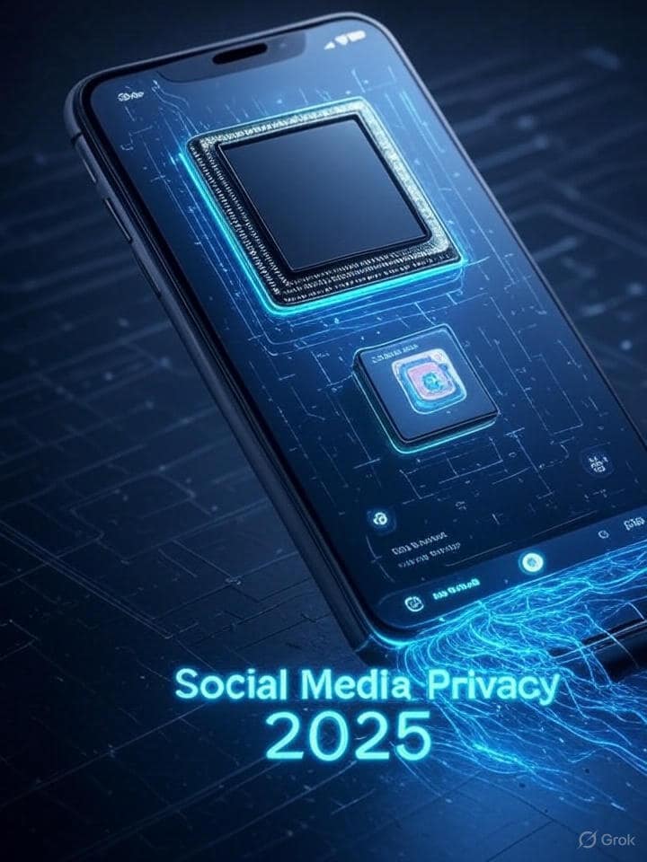 Social Media Privacy 2025 on-device AI processing