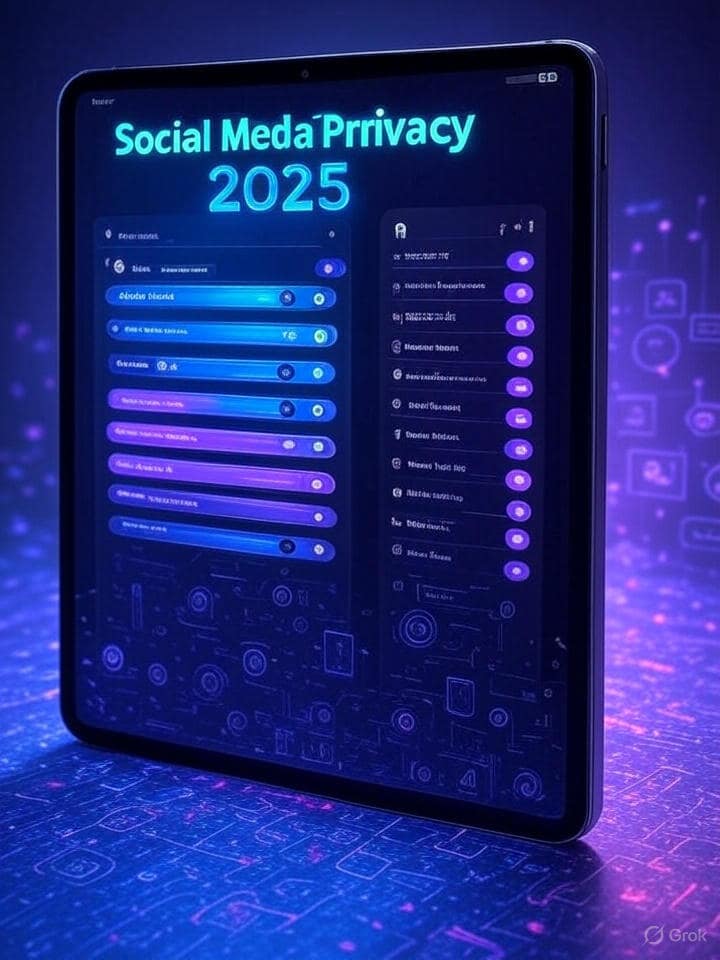 Social Media Privacy 2025 user-controlled settings